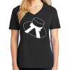 Ladies Core Cotton V-Neck Tee Thumbnail