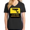 Ladies Core Cotton V-Neck Tee Thumbnail