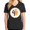 Ladies Core Cotton V-Neck Tee Thumbnail
