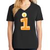 Ladies Core Cotton V-Neck Tee Thumbnail