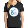 Ladies Core Cotton V-Neck Tee Thumbnail