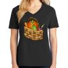 Ladies Core Cotton V-Neck Tee Thumbnail