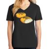 Ladies Core Cotton V-Neck Tee Thumbnail