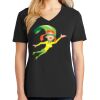 Ladies Core Cotton V-Neck Tee Thumbnail