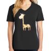 Ladies Core Cotton V-Neck Tee Thumbnail