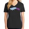 Ladies Core Cotton V-Neck Tee Thumbnail
