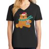 Ladies Core Cotton V-Neck Tee Thumbnail