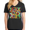 Ladies Core Cotton V-Neck Tee Thumbnail