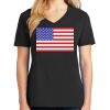 Ladies Core Cotton V-Neck Tee Thumbnail