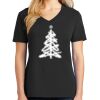 Ladies Core Cotton V-Neck Tee Thumbnail