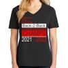 Ladies Core Cotton V-Neck Tee Thumbnail